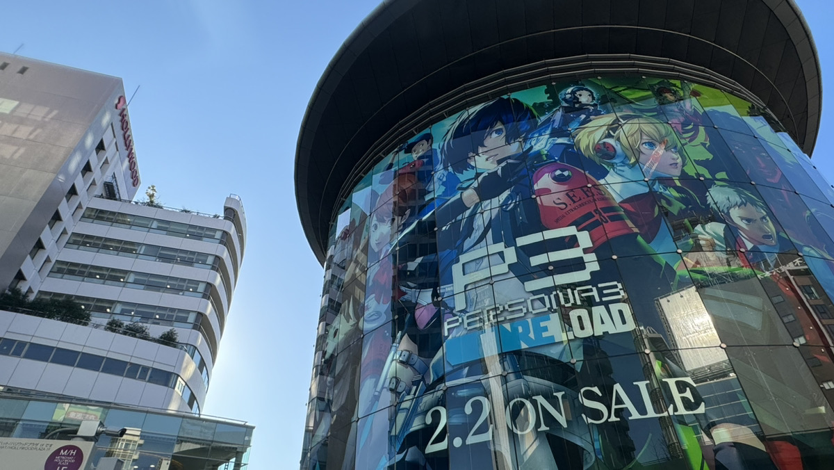 六本木・渋谷・品川に『ペルソナ３ リロード』の大規模広告が登場！