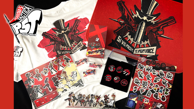 『ペルソナ５ タクティカ』オフィシャルグッズ第2弾が登場！本日より数量限定で販売開始！第1弾で完売していた「ジョーカー」「クロウ」のアクスタも再販開始！
